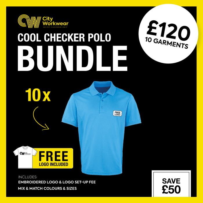 Coolchecker pique polo deal