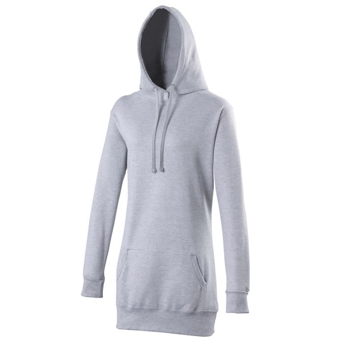 White longline hoodie clearance