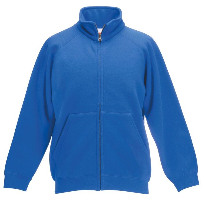 Fruit Of The Loom Classic 80 20 Kids Sweat Jacket