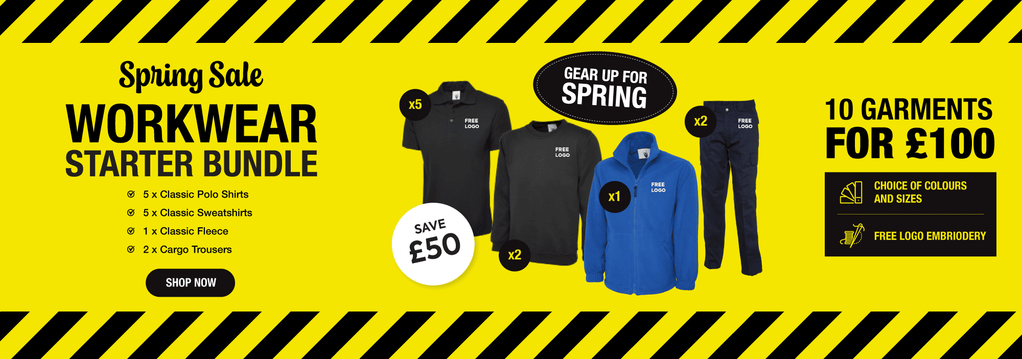 Spring Workwear Starter Bundle