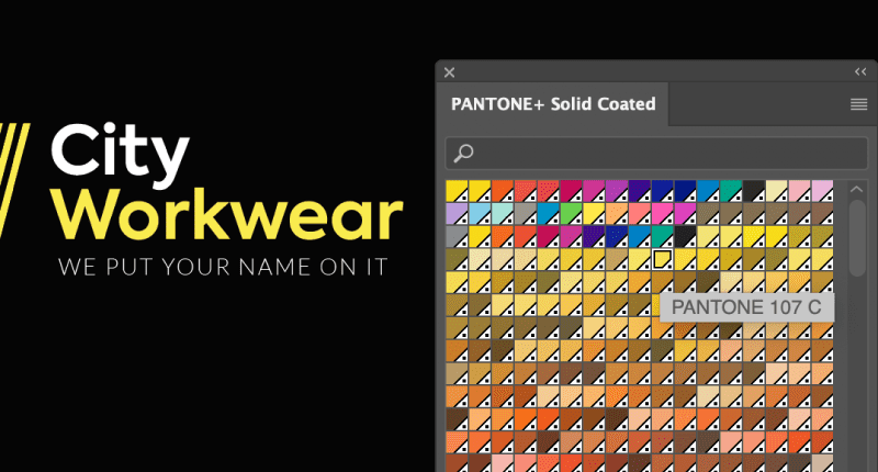 Pantone Spot Colours