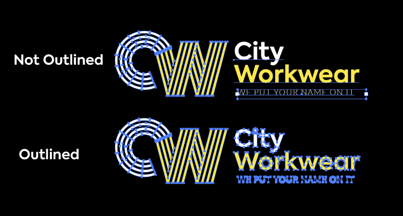 Embedding Fonts & Converting Fonts To Paths