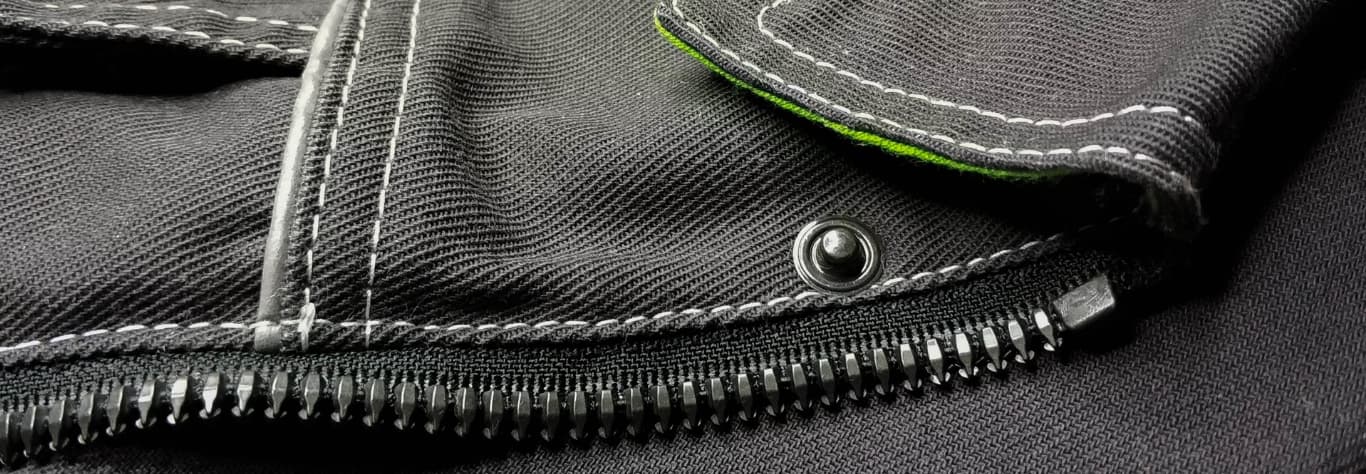 Stitching on workwear