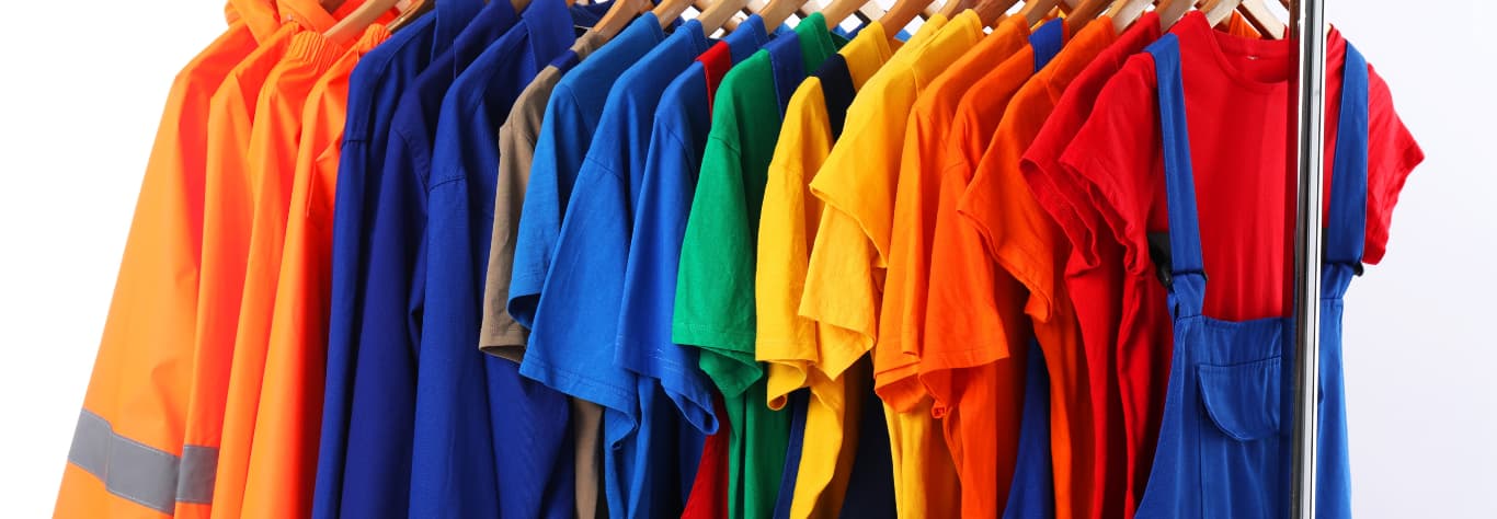 range of workwear