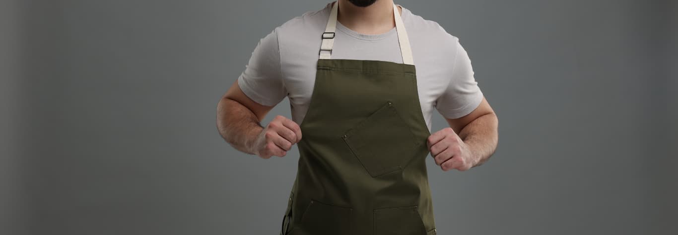 Branded aprons